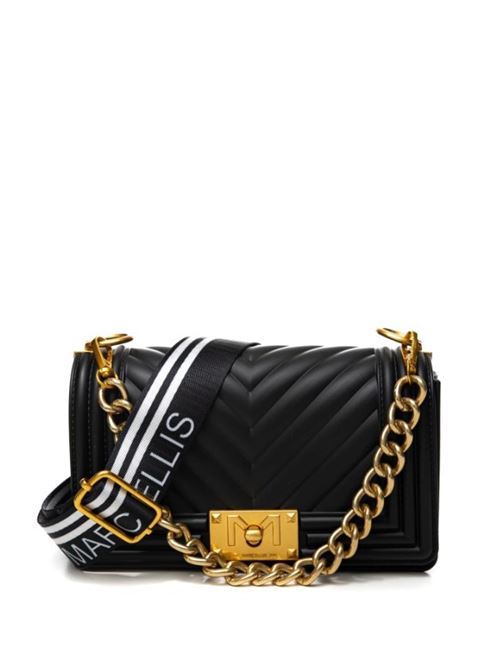 Borsa flat s25 MARC ELLIS | FLAT S 25_.BLK/GOLD